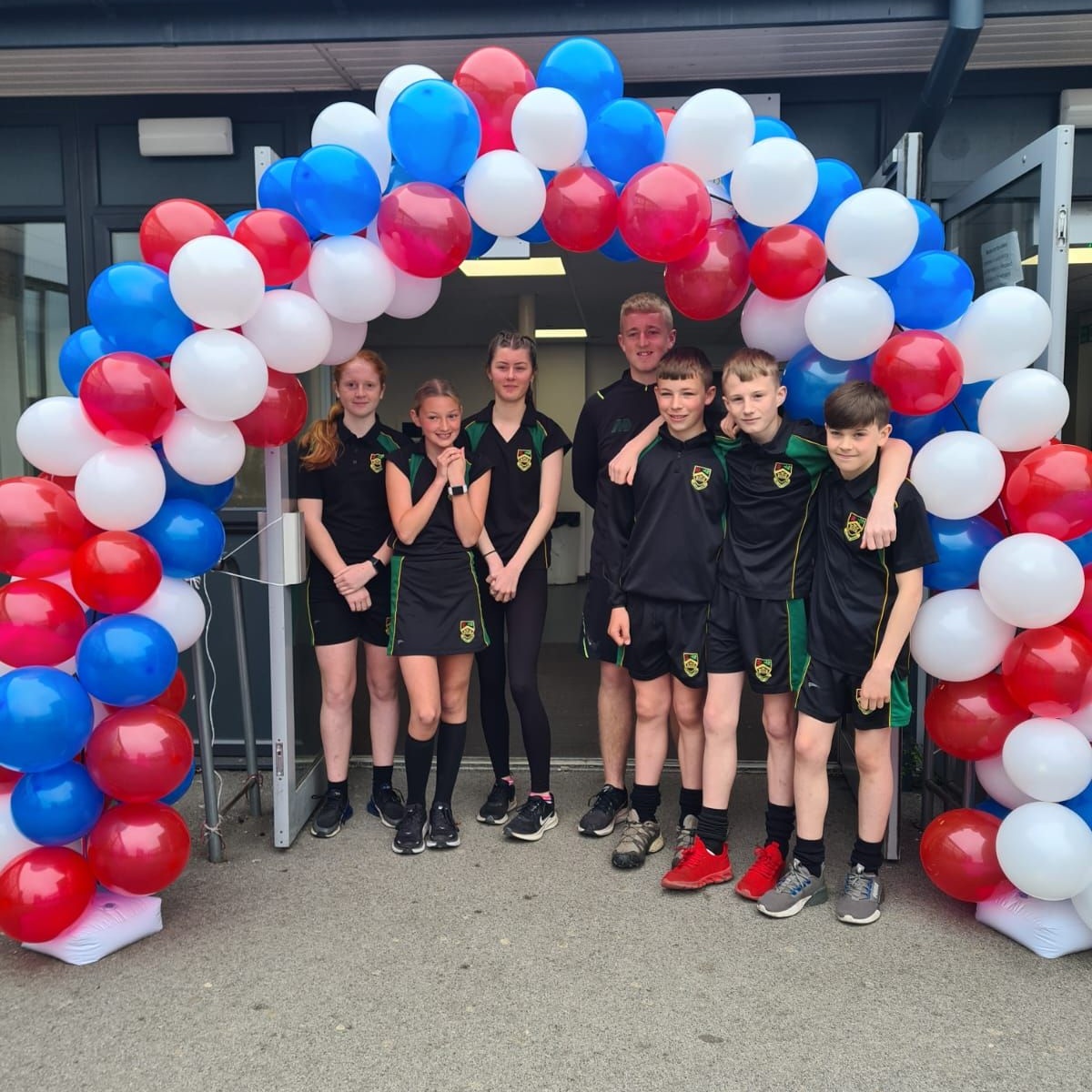 Colne Park High School The Queen's Commonwealth Baton Relay.